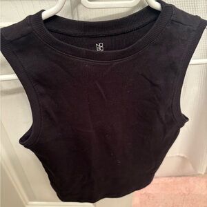 No Boundaries Black Tank Top